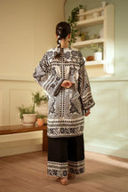 Pettren Print Lawn Suit Stiched