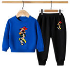 Kids Winter Sweat Shirt Set | Power Puff Printed