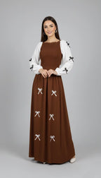 Bow Charm Maxi Dress