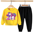 Kids Winter Sweat Shirt Set | Unicorn Printed