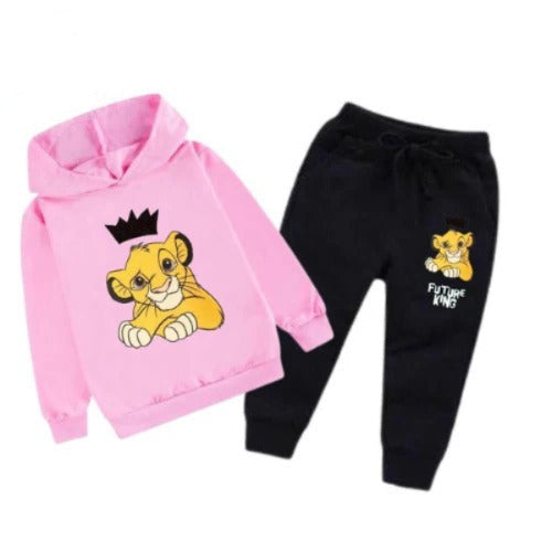 Kids Winter Hoodie Set | Future King Printed