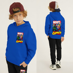 Kids Winter Hoodie Set | Marvel Comic Printed