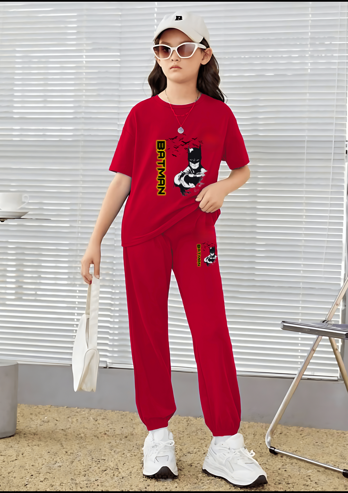 Kids Matching Set | Batman - Red