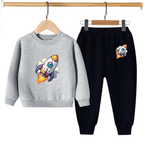 Kids Winter Sweat Shirt Set | Rocket Printed