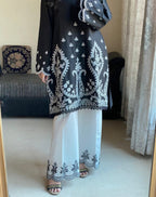 Black Buy embroidered dress