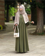 New long Turkish Abaya with stoller