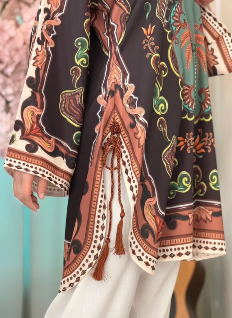 Aks-e-Hoor 2pcs farshi shalwar set