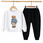 Kids Winter Sweat Shirt Set | Polo Bear Printed