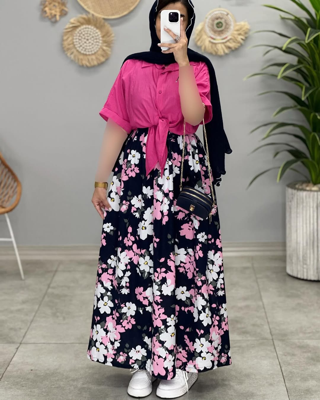 Elegant Printed koti Maxi Dress - Premium Fabric