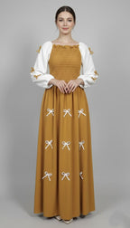 Bow Charm Maxi Dress