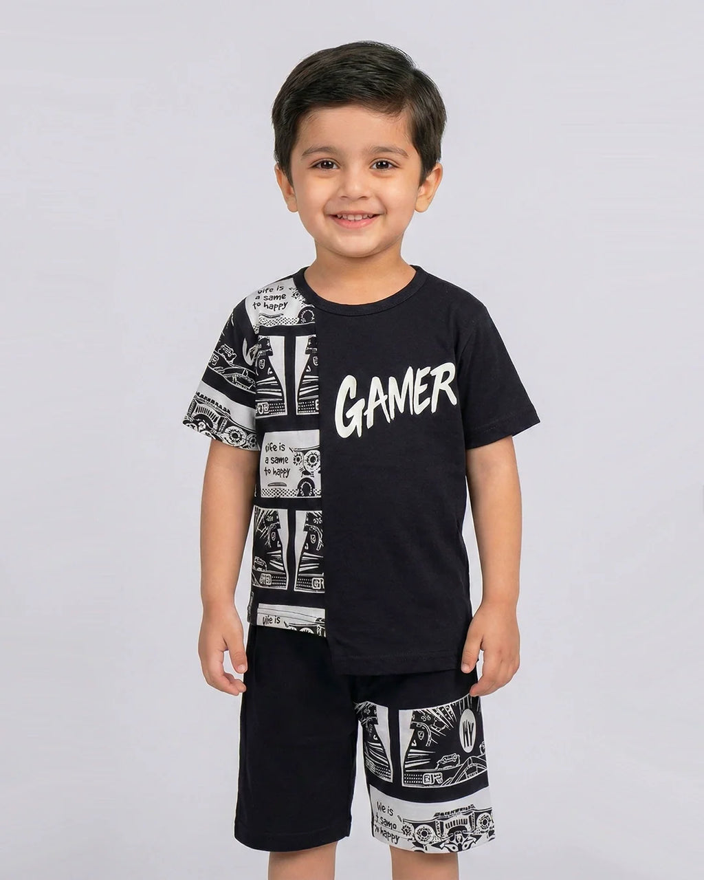 Game On Kids Short Set