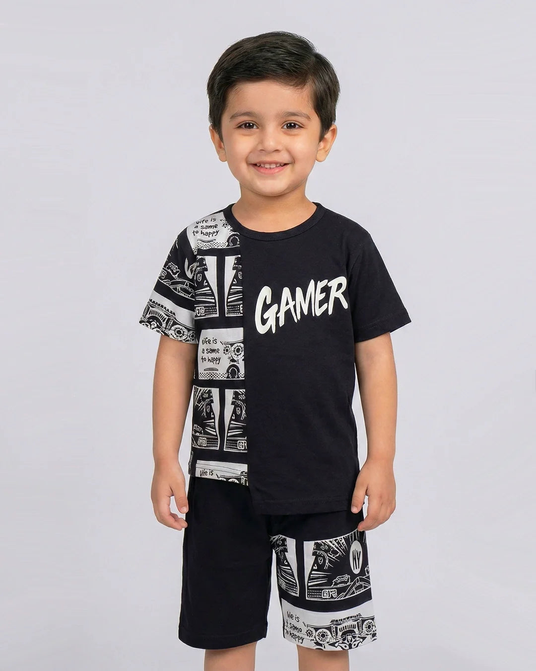 Game On Kids Short Set