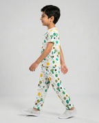 Galaxy Print Kids Pajama Set