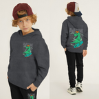 Kids Winter Hoodie Set | Awesome Dino Printed