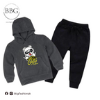 Kids Winter Hoodie Set | No Limit Bear Printed