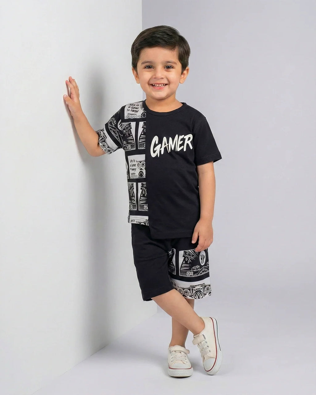 Game On Kids Short Set