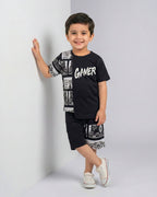 Game On Kids Short Set
