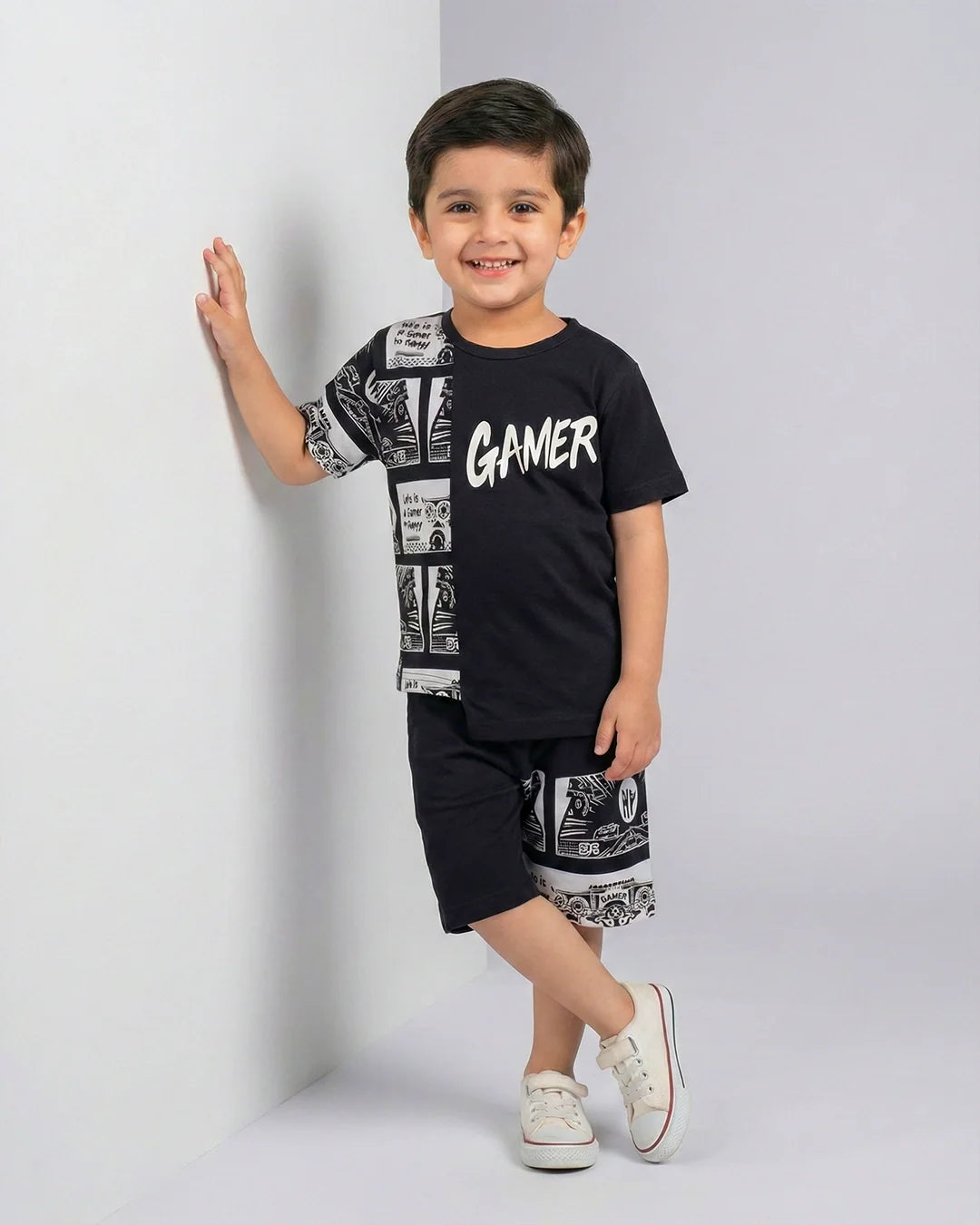 Game On Kids Short Set
