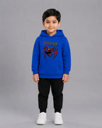 Kids Winter Hoodie Set | Spiderman Printed