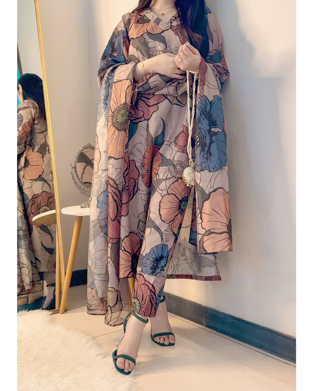 Lawn 3Pec -Printed (Stitched) suit