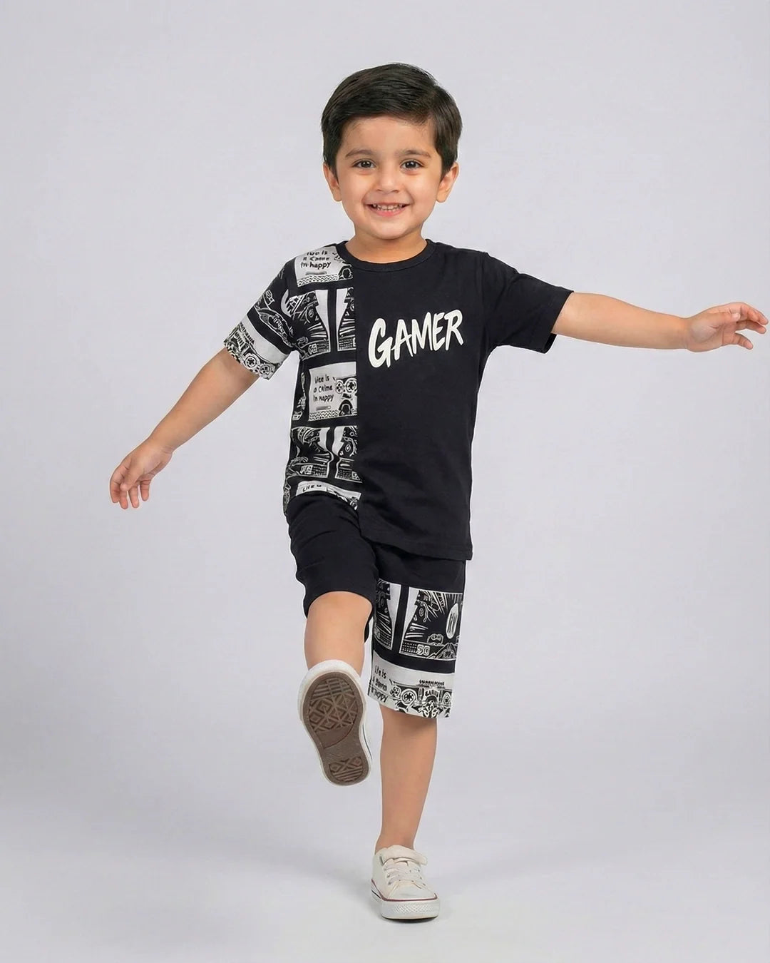 Game On Kids Short Set