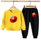 Kids Winter Sweat Shirt Set | Elmo Face Printed