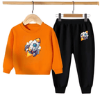 Kids Winter Sweat Shirt Set | Rocket Printed