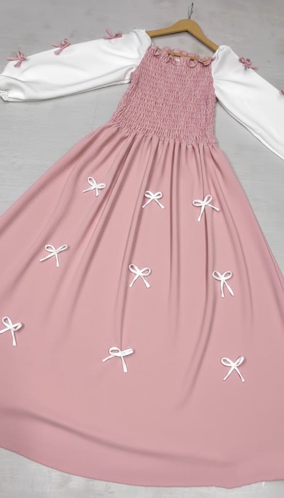 Bow Charm Maxi Dress