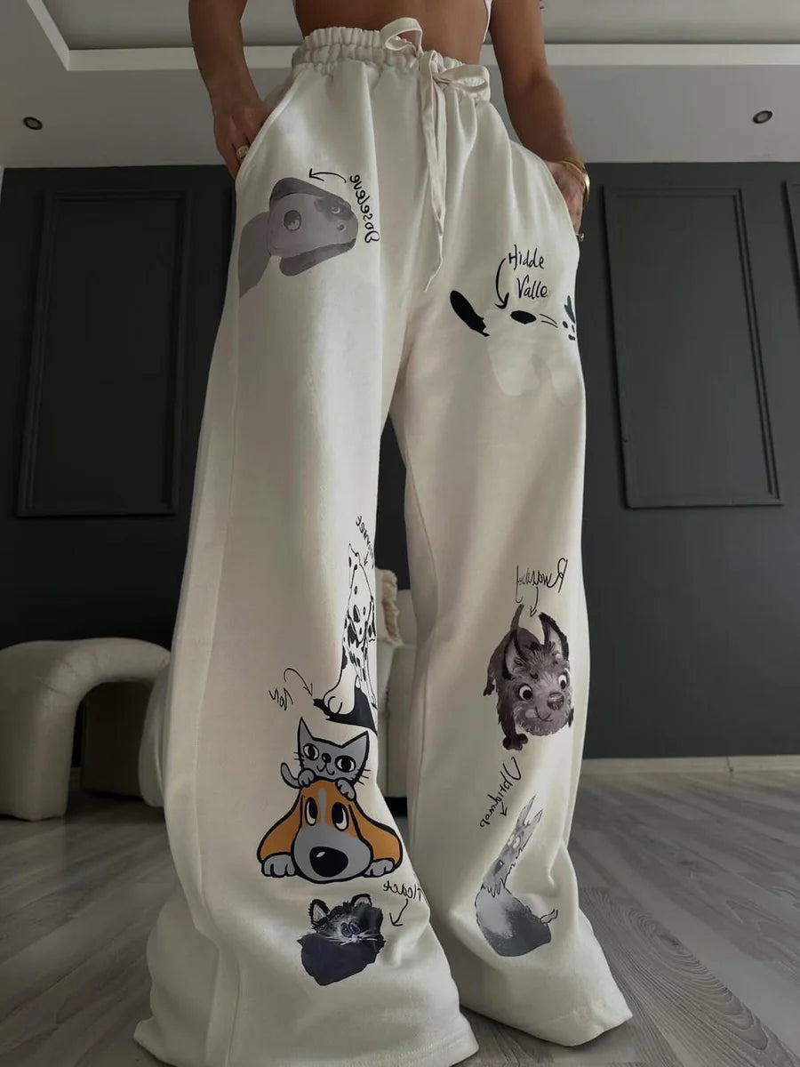 Cute Critter Loose / Baggy Style Lounge Trouser