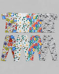 Pack Of 4 Kids Pajama Set | Pop Art, Space, Numbers, Cartoon