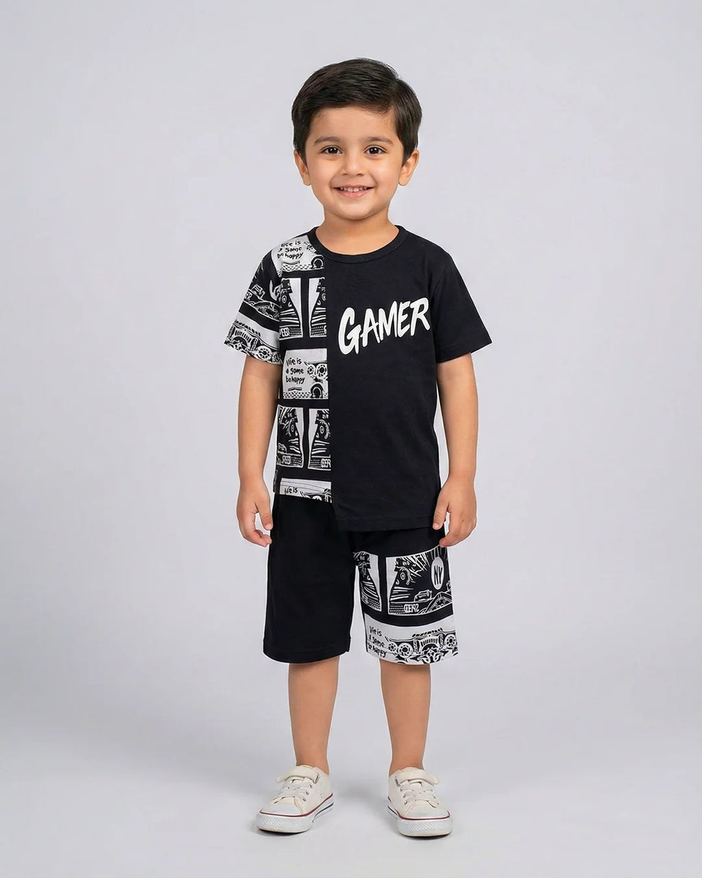 Game On Kids Short Set