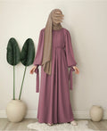 Lavendar Abaya With Stoller
