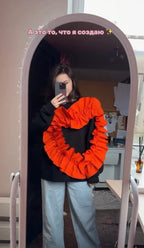 Hand Made Bold Heart Fashion Sweatshirt