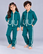 Kids Pocket Zipper Set - Sherwood Green