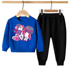 Kids Winter Sweat Shirt Set | Unicorn Printed