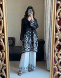 Black Buy embroidered dress