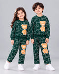 Little Bear Kids Winter Set - Dark Green