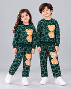 Little Bear Kids Winter Set - Dark Green