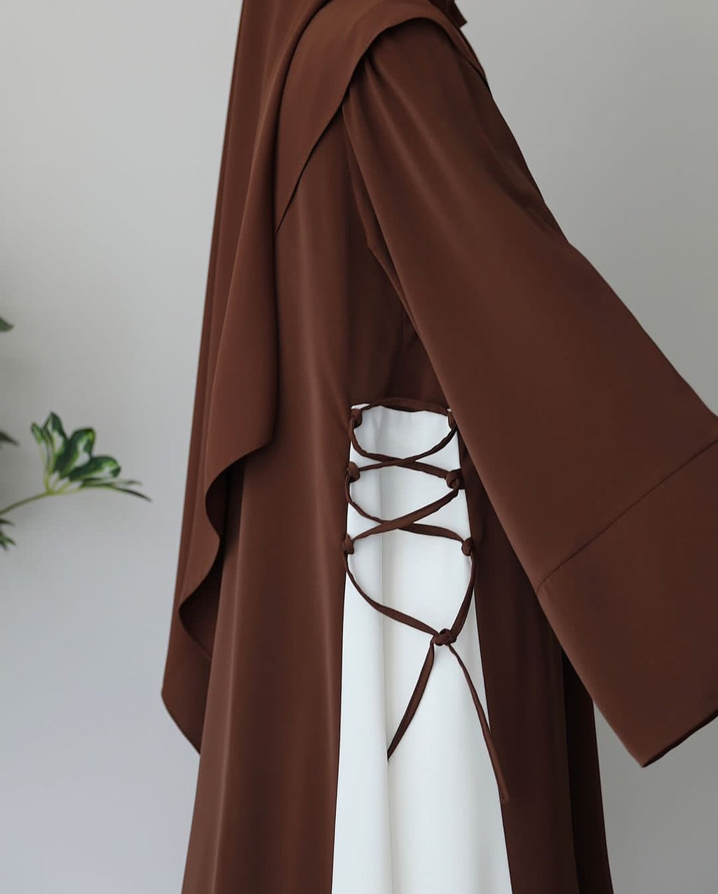 Emma Abaya With Stoller