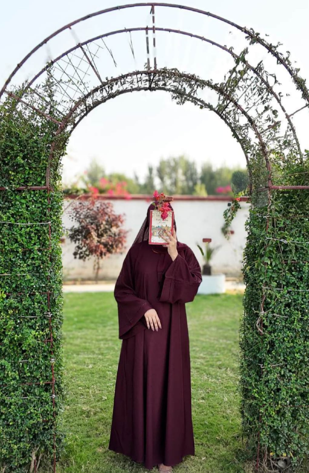 PLUM ABAYA BY BADAM