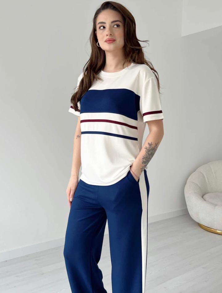 2 Piece Co-Ord Set (Top + Trouser)