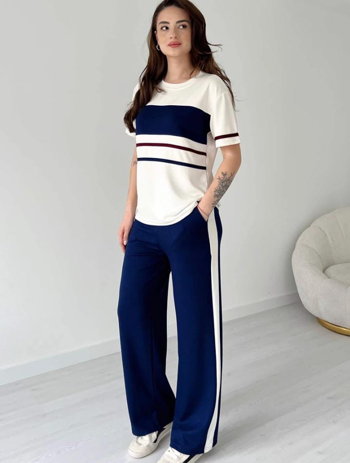 2 Piece Co-Ord Set (Top + Trouser)