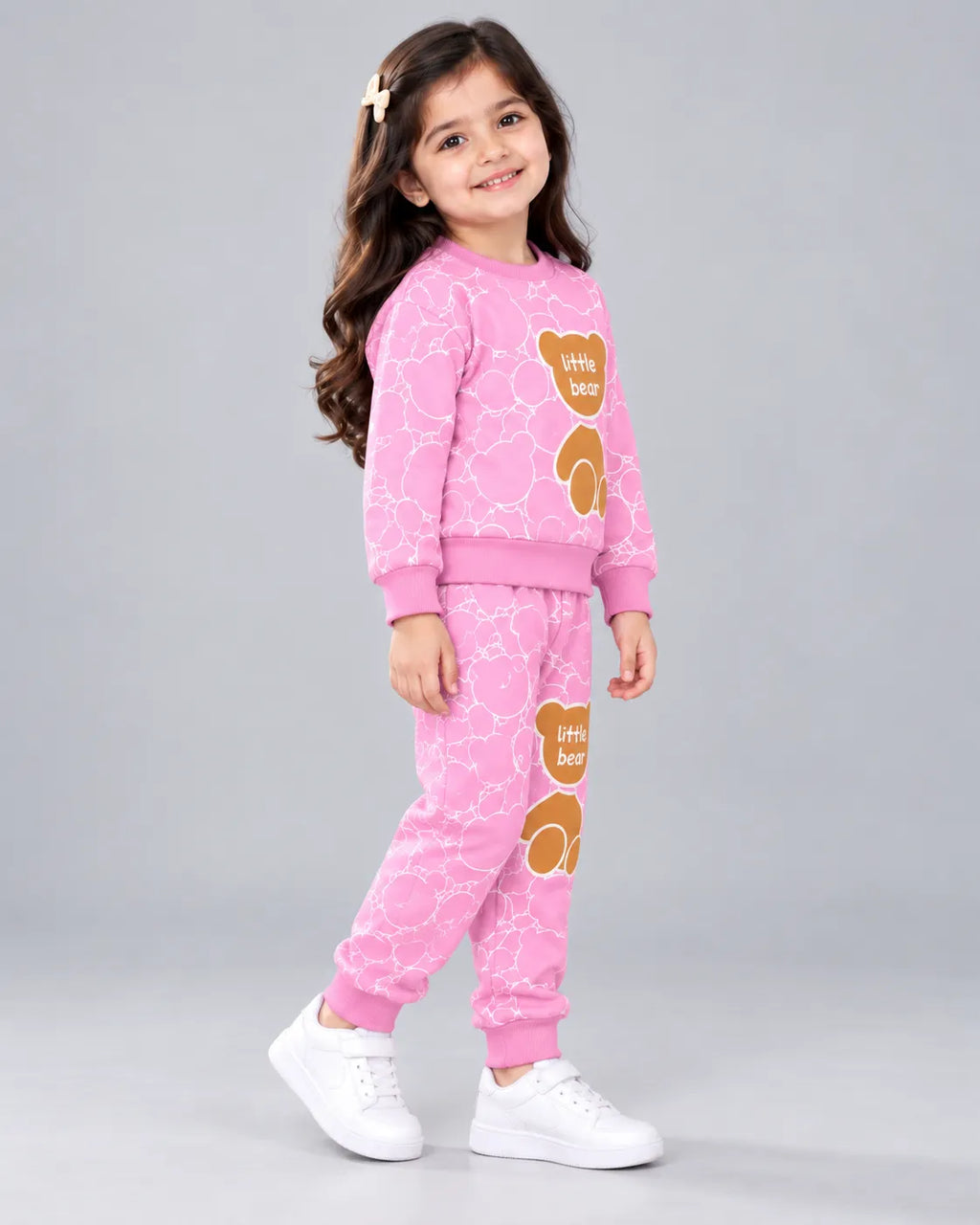 Little Bear Kids Winter Set - Pink