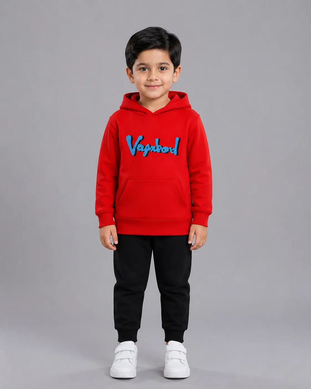Kids Winter Hoodie Set | Vagabond Printed