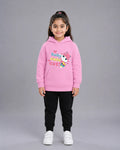 Kids Winter Hoodie Set | Baby Cute Cat Printed