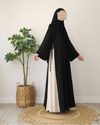 Black Abaya With Stoller