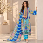 Aab-e-Neel 3 peice sut