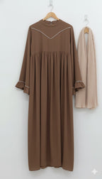 Ayse Flarey Abaya with stoller