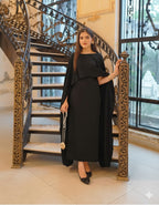 RC'S NEW BLACK CAPE GOWN