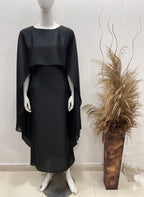RC'S NEW BLACK CAPE GOWN